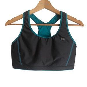 Champion Duo Dry Women’s Racerback Sports Bra Size L